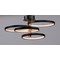 Et2 Hoopla 4-Light 33.5" Wide Black / Gold Pendant Light E24324-BKGLD - alternate 4